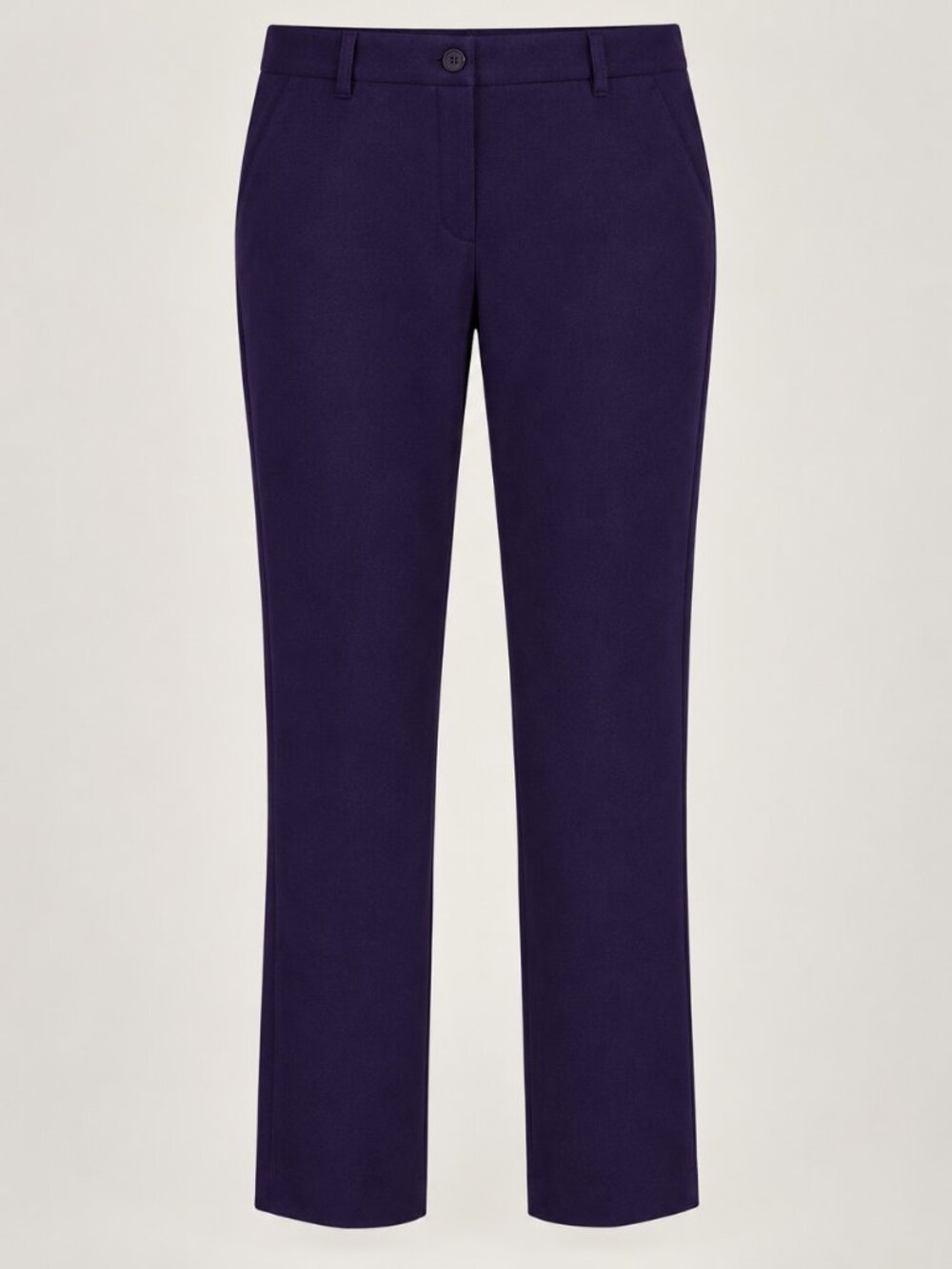 Betabrand Dress Pant Yoga Pants M Purple Ponte Straight Leg Workwear - Picture 3 of 9